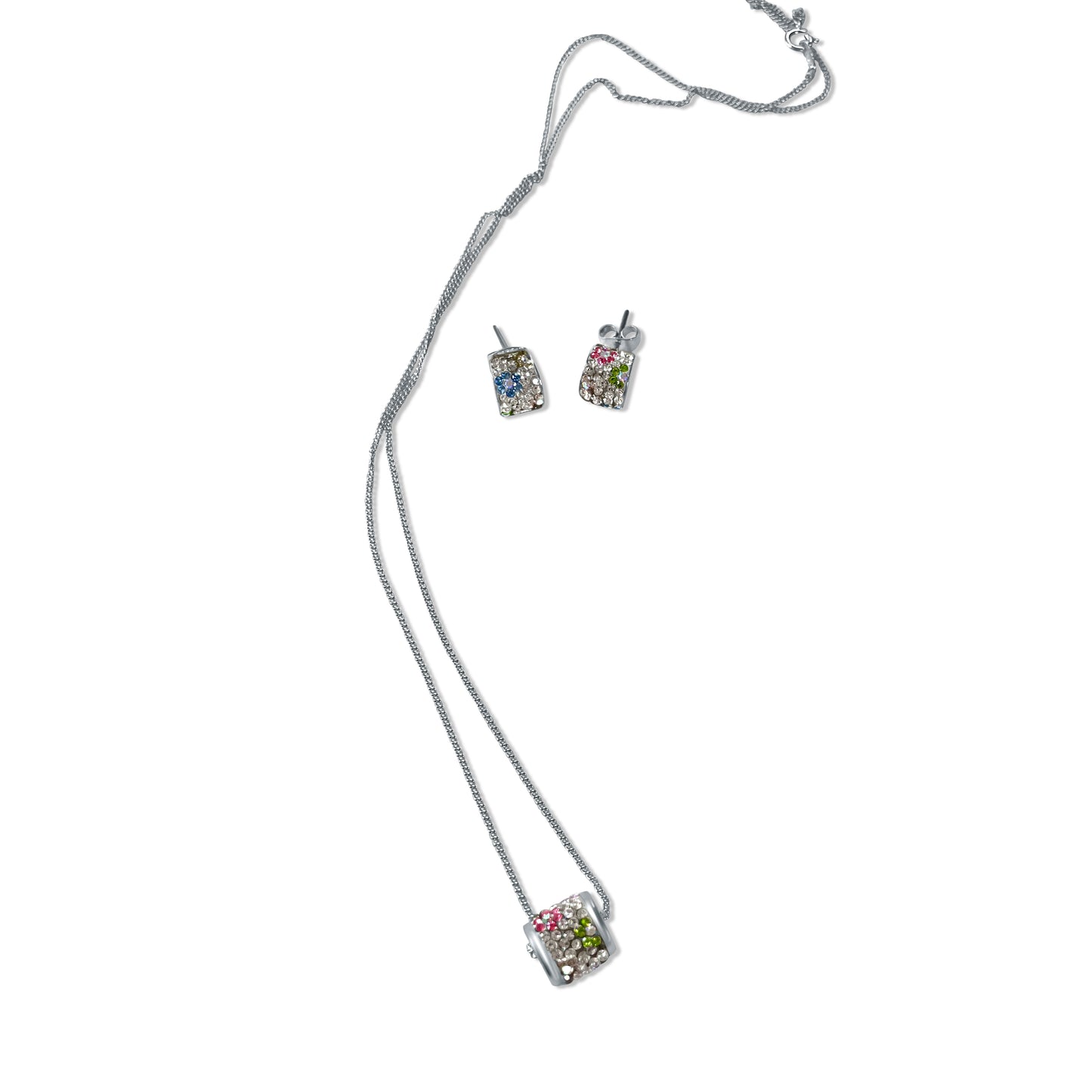 Set Floral – en Plata Mexicana 925