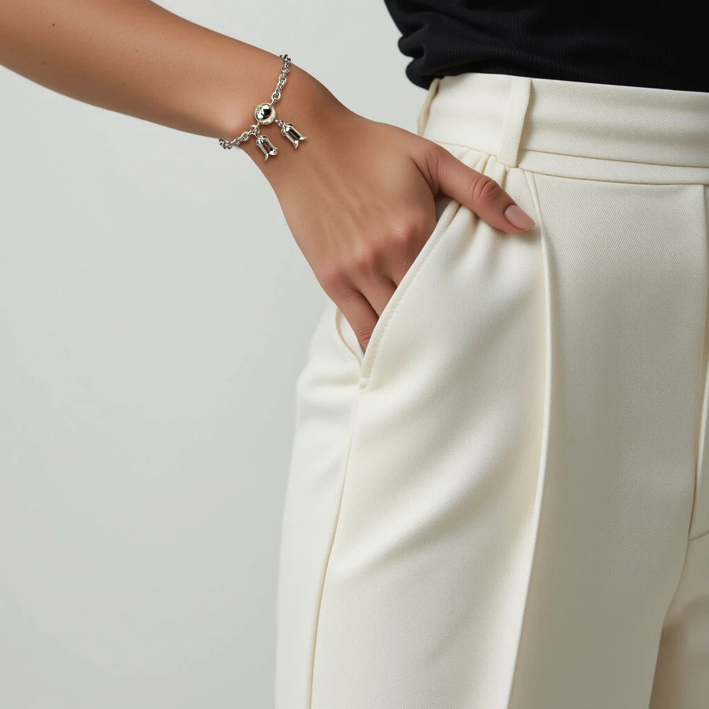 Brazalete en Plata Peruana 950