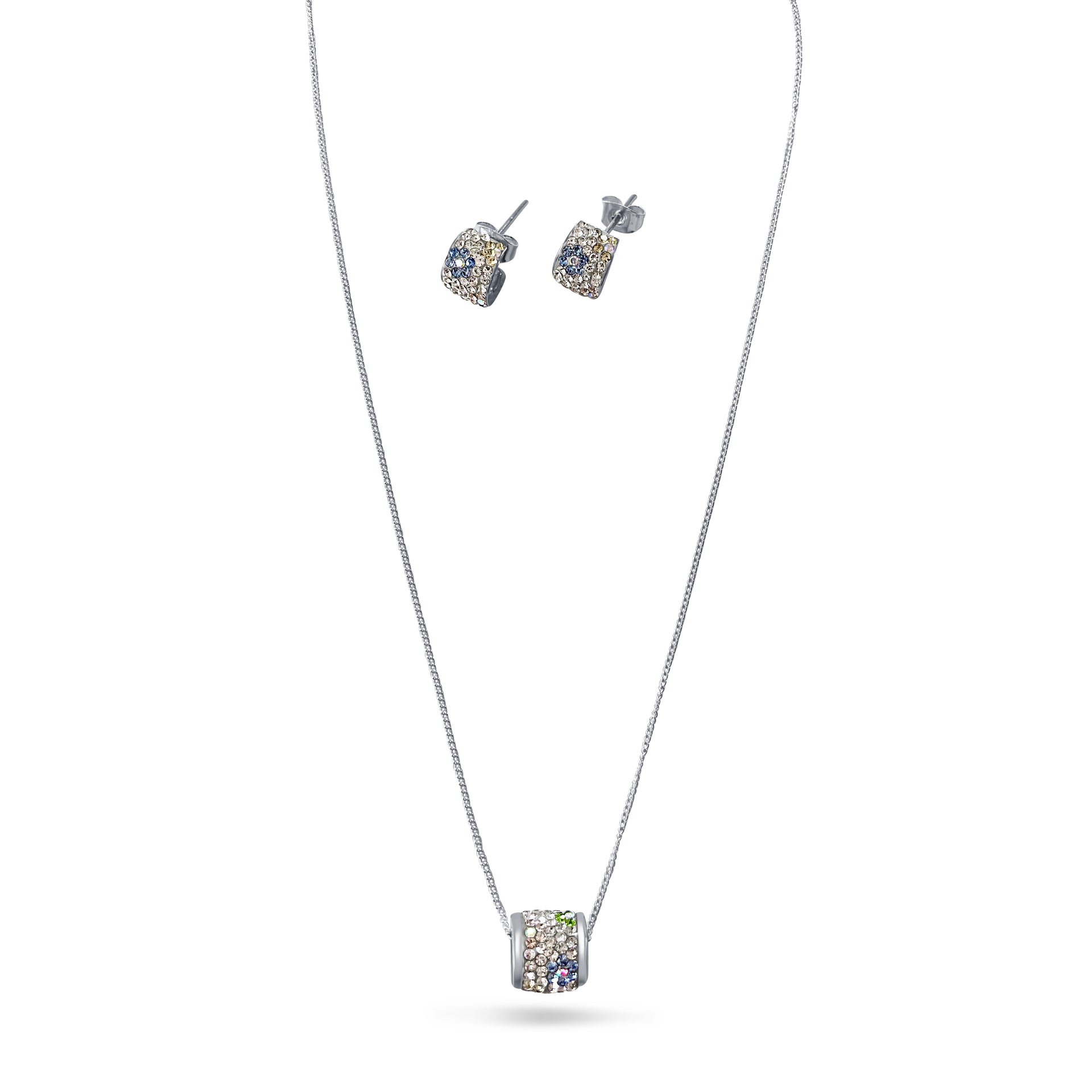 Floral Set – in 925 Mexican Silver